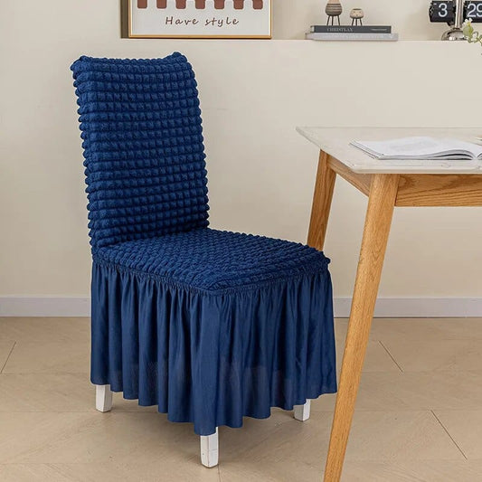 Polyester / Bleu marine Housse de chaise haute bleu marine