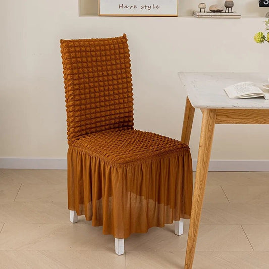 Polyester / Orange Housse de chaise haute orange