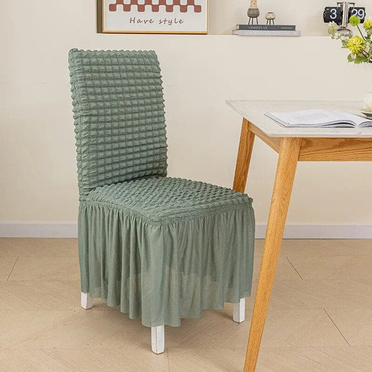 Polyester / Vert Housse de chaise haute vert